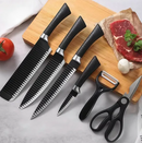 🤩SUPER OFERTA💥SET DE COCINA X 6 PIEZAS🥩 EN ACERO INOXIDABLE⭐