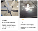 PRECIO OFERTA🤑VENTILADOR 2 EN 1😎CON BOMBILLA AHORRADORA🔋