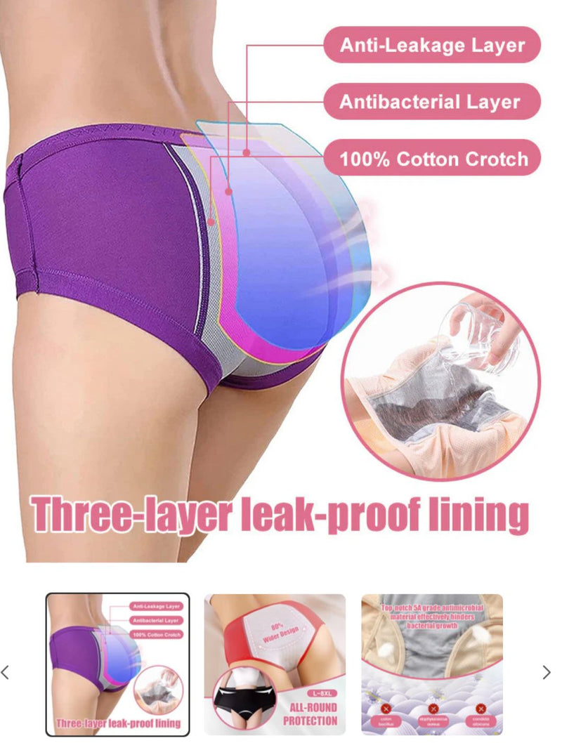 ❤️PANTY ABSORBENTE💦 PARA GOTEO Y PERIODO🩸