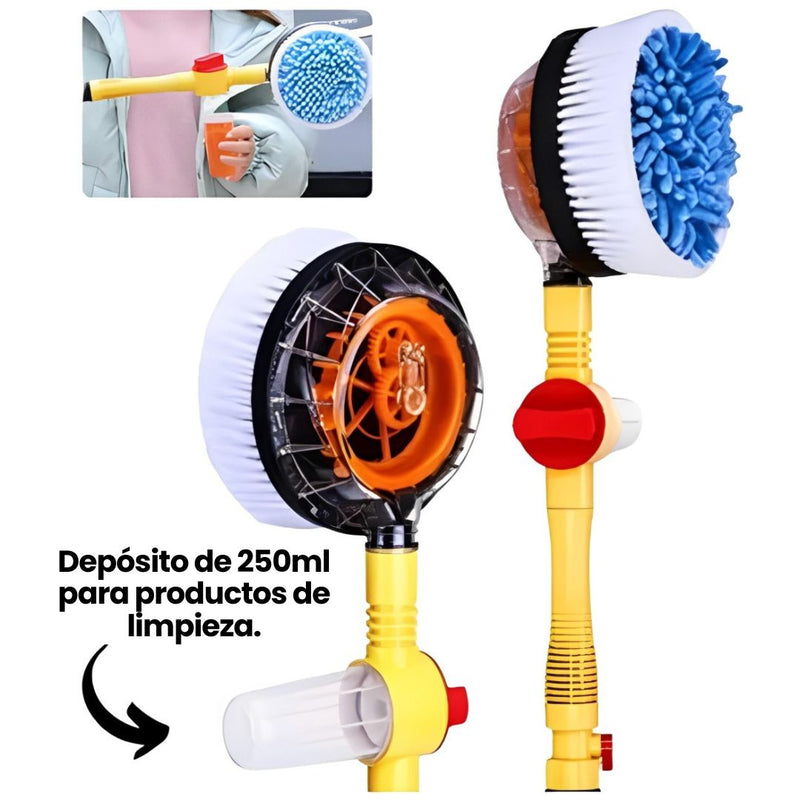 Cepillo Giratorio De Microfibra - Lava Todo En Segundos (Precio de Black Friday🔥)