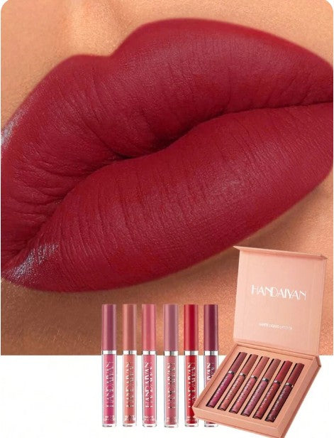 🥰HERMOSO SET X 6 LABIALES MATE❤️