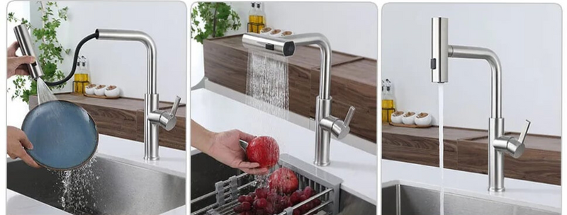 💦 Ahorra agua, combina diseño y calidad con este increíble grifo 4 en 1💧