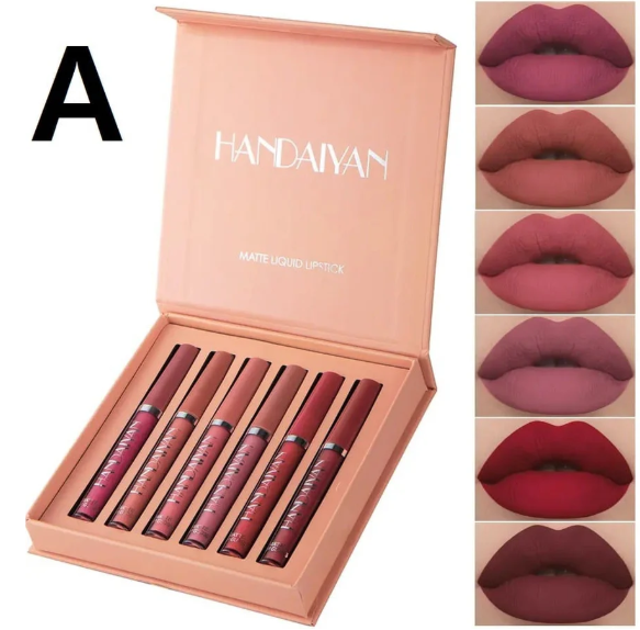 🥰HERMOSO SET X 6 LABIALES MATE❤️