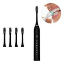 (Últimas unidades) ✨Cepillo Dental Ultrasónico IPX7 Inteligente con Cabezal Reemplazable y Recargable